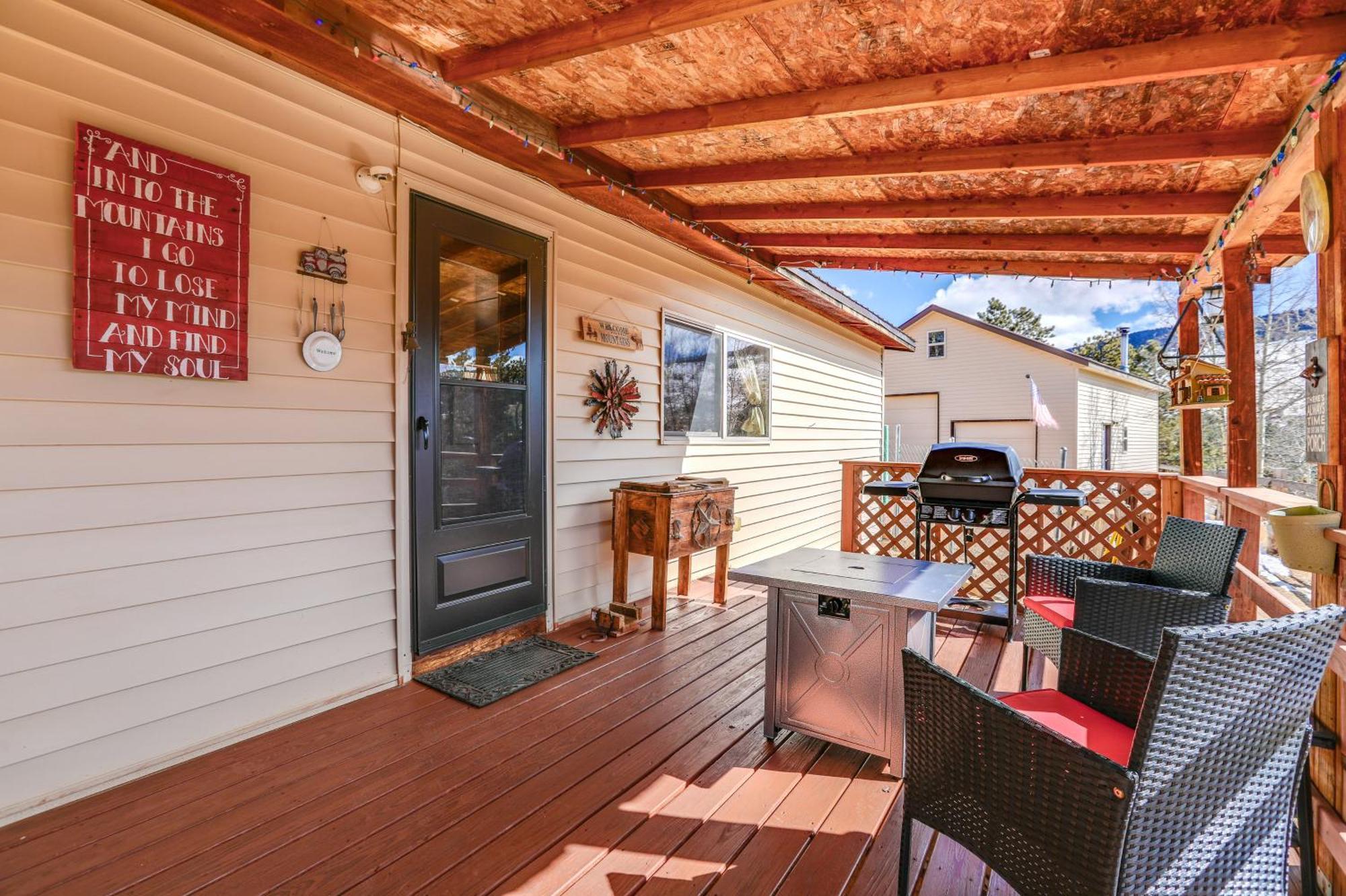 Colorado Vacation Rental With Deck And Mtn Views Cripple Creek Bagian luar foto