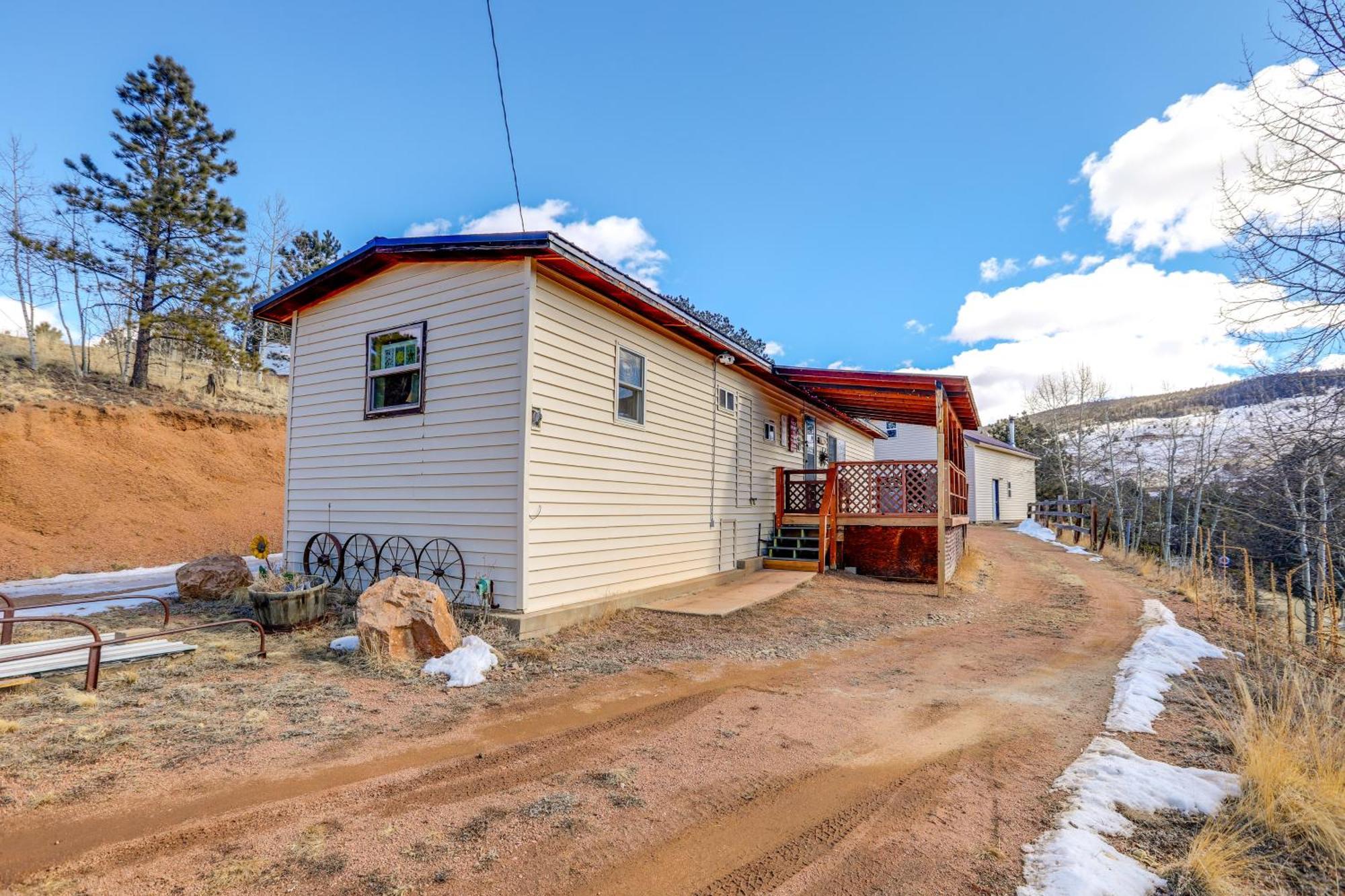 Colorado Vacation Rental With Deck And Mtn Views Cripple Creek Bagian luar foto